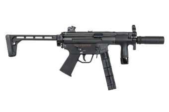 ASG BOLT Airsoft SWAT K (B.R.S.S) machinepistool met dummy geluidsdemper