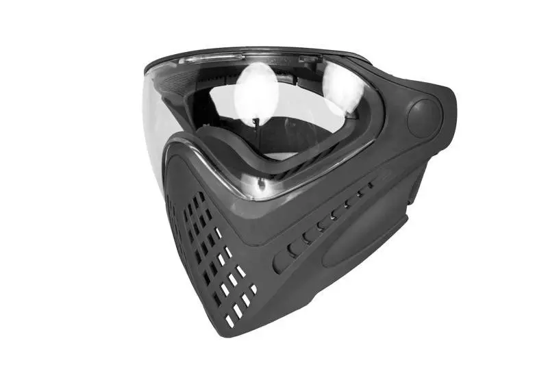 Navigator mask with goggles - black