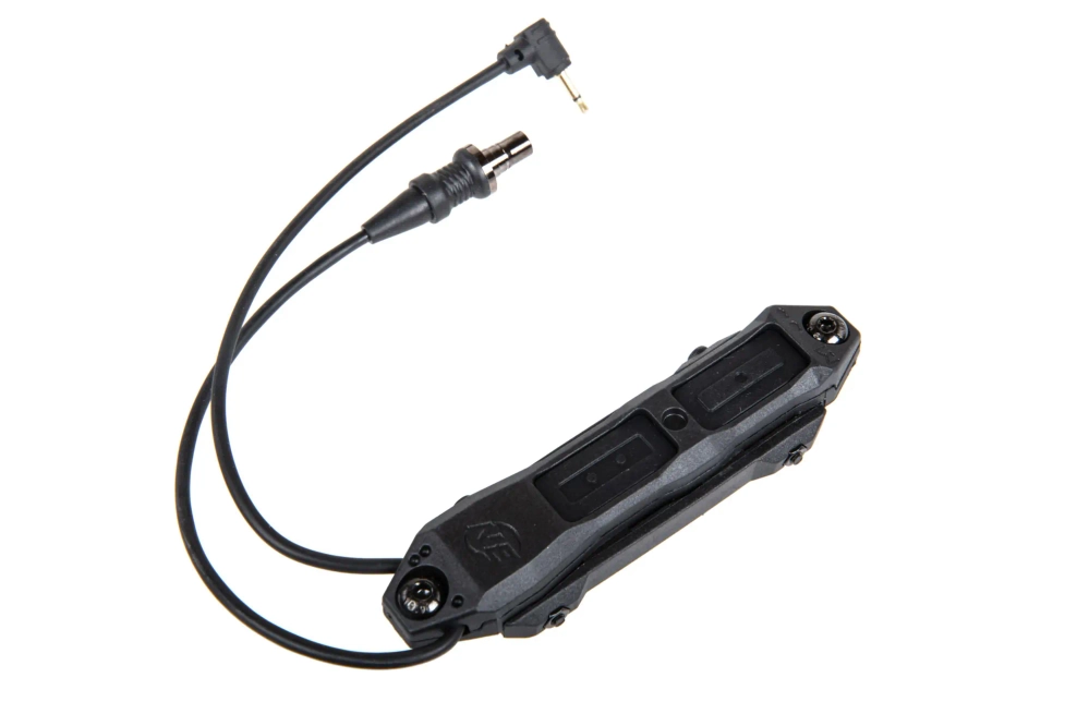 WADSN dubbele gel-schakelaar WNE04040 (SF&2,5mm) Zwart