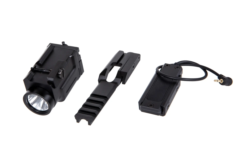 K-2P tactische zaklamp Zwart