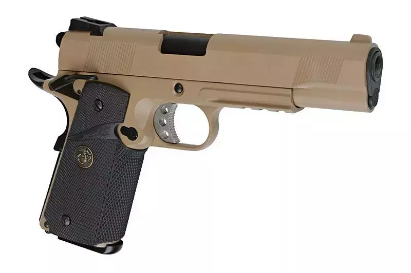 Pistola de airsoft MEU (versión ferroviaria) - bronceado