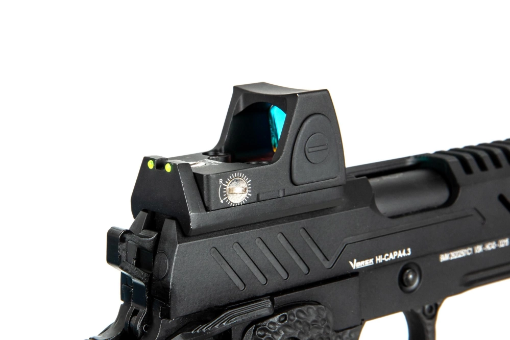 Pistola de airsoft Vorsk hi-capa 4.3 BDS - negro