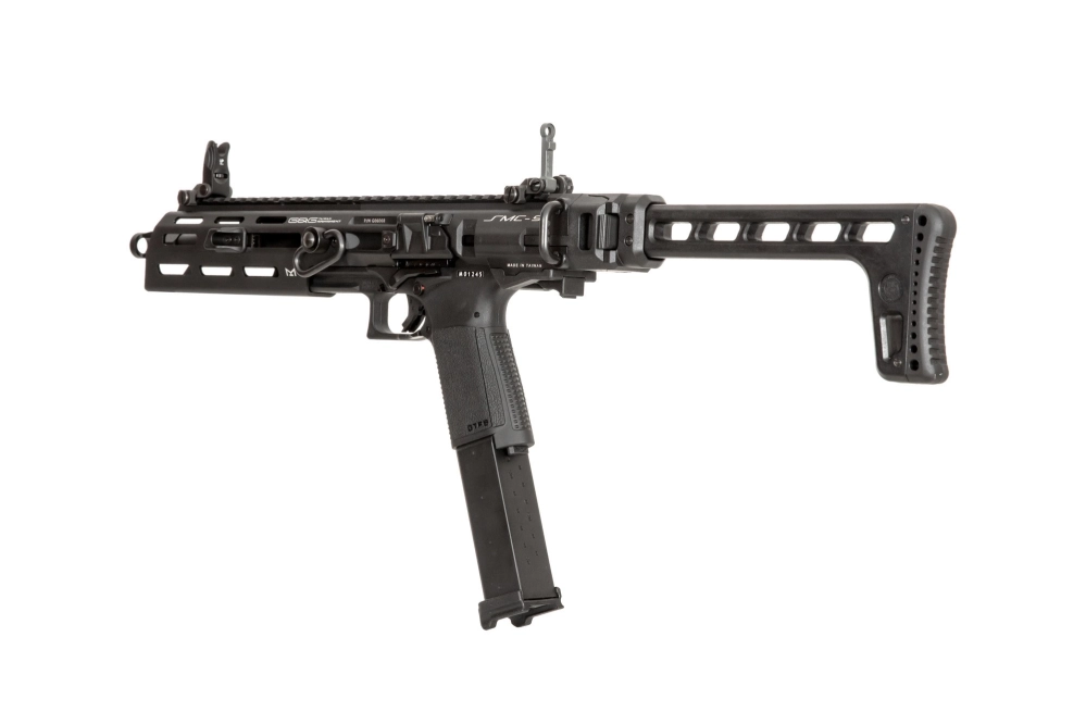 Ametralladora de airsoft SMC-9 - negra