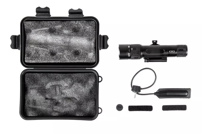 Linterna wMX200 táctico rotativo - negro