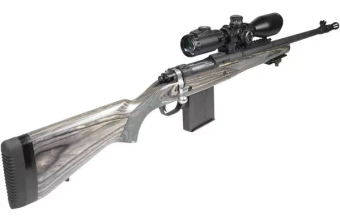 Scout 2-7X44 30mm dlouhý oční reliéf , AO, 36 barev, Mil-dot