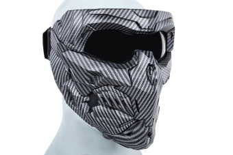 Wosport Doomsday MA-150 Carbon Fiber 2-in-1 Mask Kit