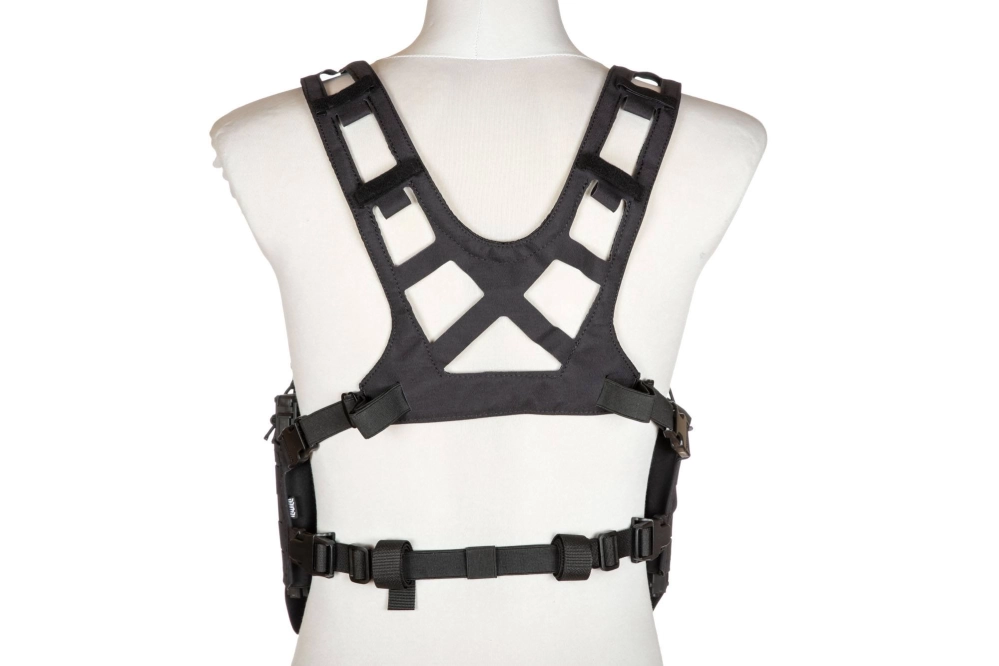 Chaleco táctico Láser Chest rig Thyla - Negro