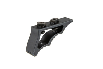 Aluminum CNC M-LOK Angled Forward Grip - Black