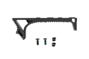 Grip angular de aluminio para raíles Keymod – negro