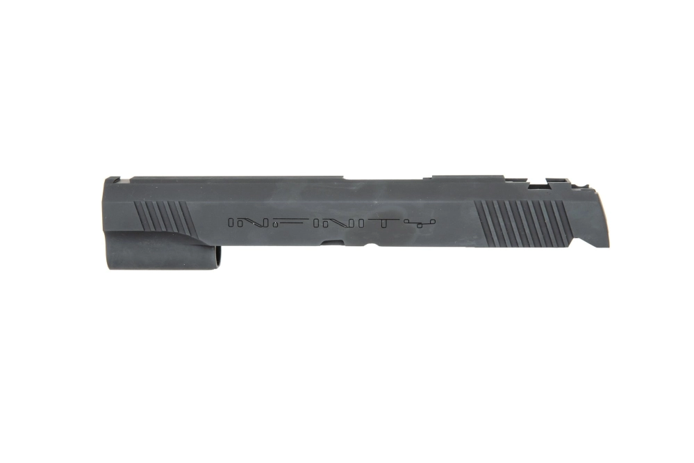 Aluminiowy zamek Infinity do replik Hi-CAPA 5.1 - Czarny