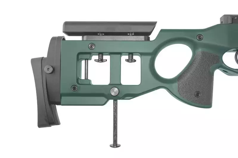 Replika karabinu snajperskiego SV-98 CORE™ z lunetą i dwójnogiem - russian green