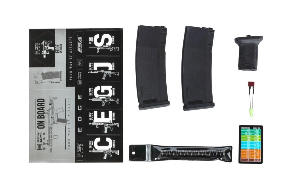 Specna Arms RRA SA-E25 HAL ETU™ Chaos Bronze Carabine airsoft avec dispositif de décharge orange