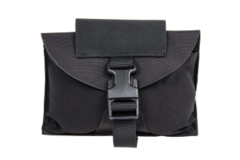 Apteczka z rękawem na opaskę uciskową Wosport Czarna