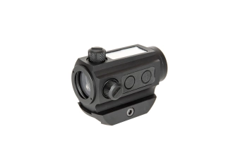 Solar Power Red Dot Sight Replica (Low Mount) - Black