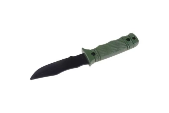 Tréninkový nůž airsoftová zbraň M37 - olivově zelený