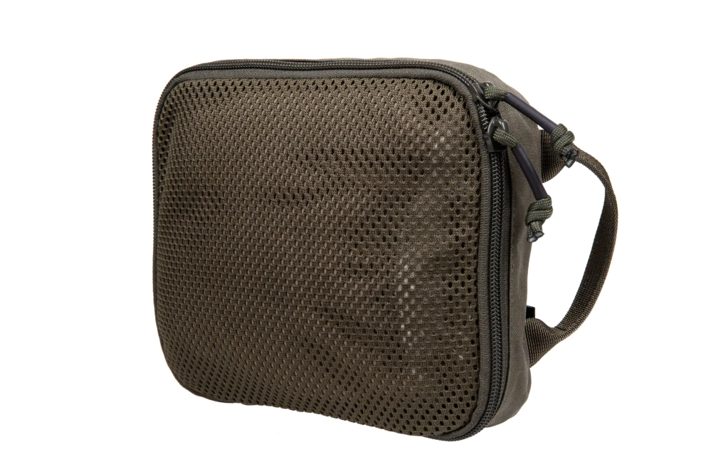 Pochette à fenêtre en maille - Ranger Green