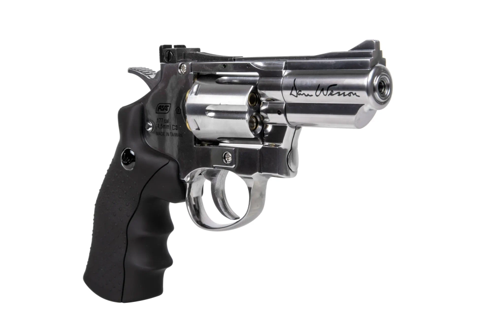 Revólver de aire Dan Wesson 2.5" - Plata