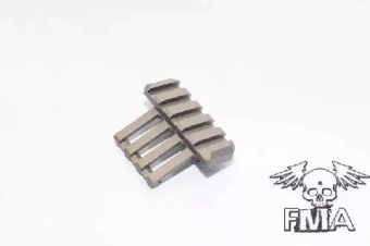 Slanted raíl RIS A la una - tierra oscura