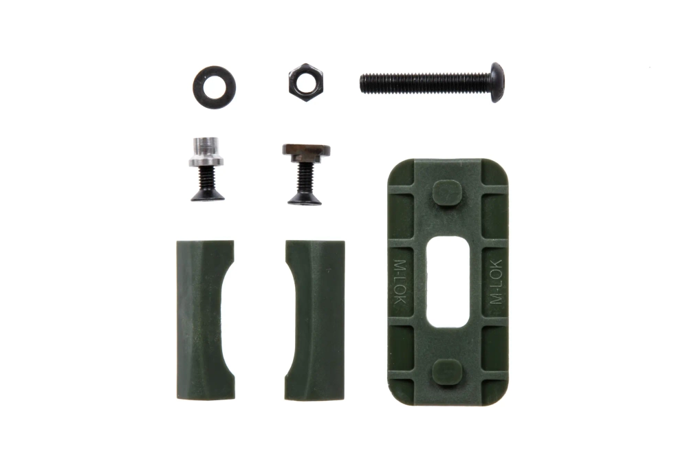 Vertical grip frontal para carril RIS / KeyMod / M-LOK Oliva