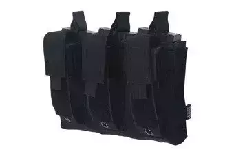 Bolsa abierta 3+3 - negra