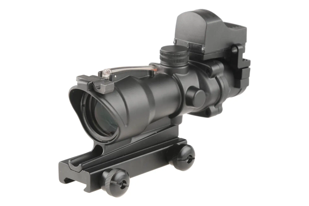 GreenFiber 4×32C + minispotting scope - zwart
