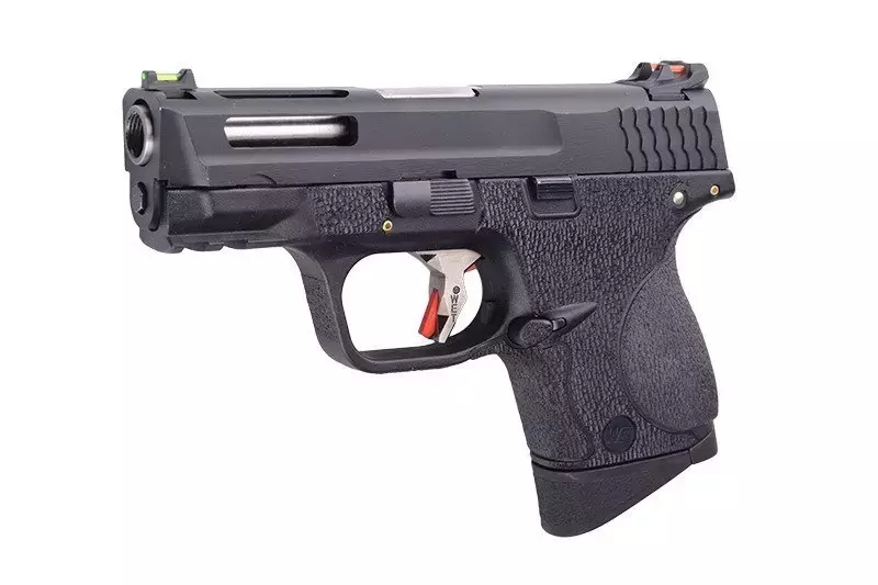 Pistola de airsoft 3.fuerza compacta de 8 MP - Negro
