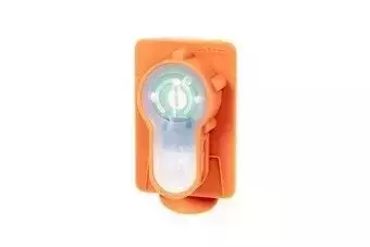 Lightbuck Card Button electronic marker - orange (green light)