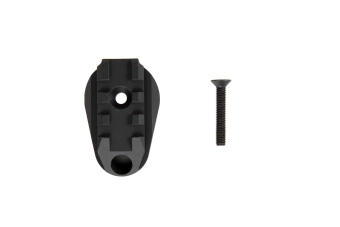 Adaptér na RIS pro airsoftové zbraně typu M4/M16 - černý