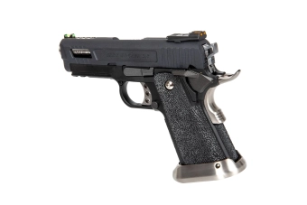 Pistola de airsoft Hi-capun Velociraptor" de 3,8 fuerzas (Full Auto) - negro"