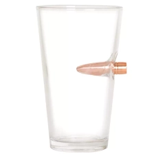  .50 BMG Beer Glass