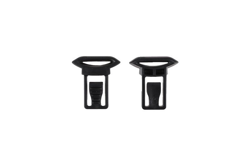 Goggle Swivel Clips Set (19mm) - black