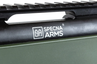 airsoft Specna Arms SA-S02 CORE™ High Velocity Upgraded Olive Rifle (Fusil Olive amélioré à haute vélocité)