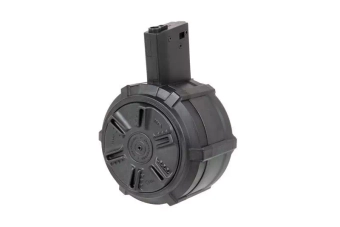 Magazynek bębnowy 2300 kulek do replik M4/M16 (elektryczny)