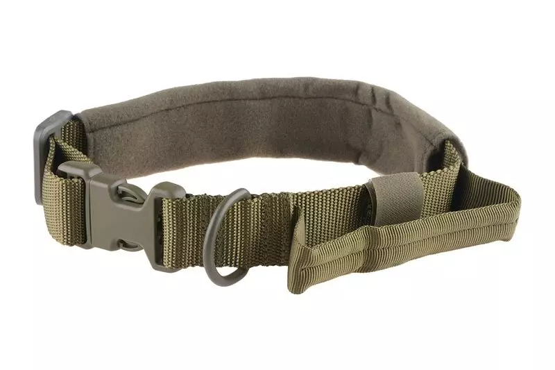 Collar táctico para perros - verde oliva