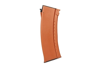 Magazynek hi-cap 500 kulek do replik typu AK74 - Pomarańczowy