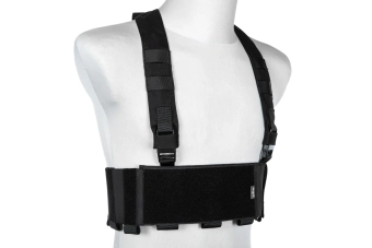 Nízkoprofilová chest rig - černá