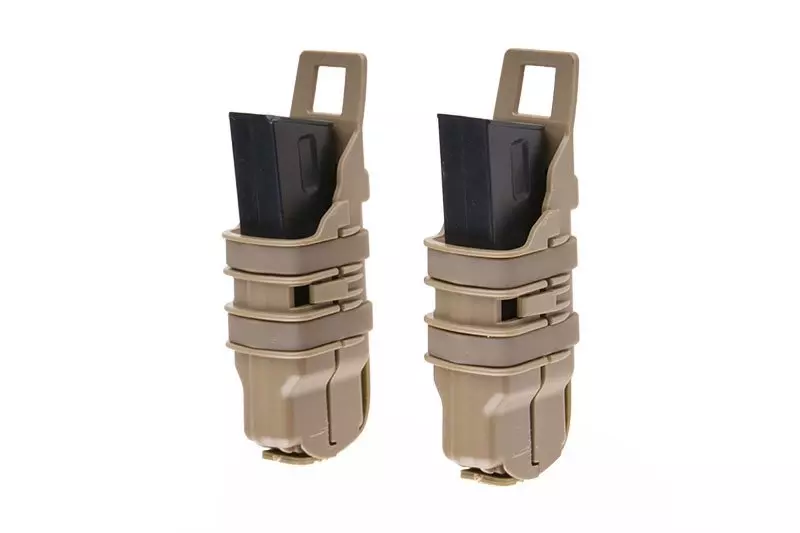 Bolsa doble Open III (XS) para cargadores pistola owe - tan