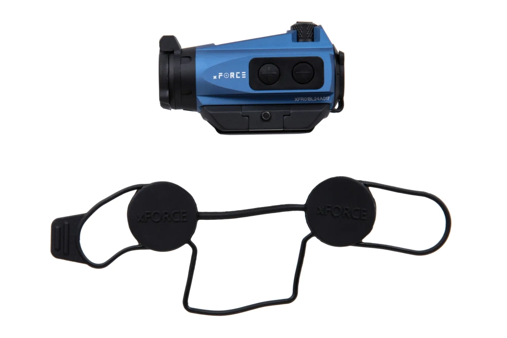 Red Dot Sight xFORCE XTSP Solar with low mount Blue