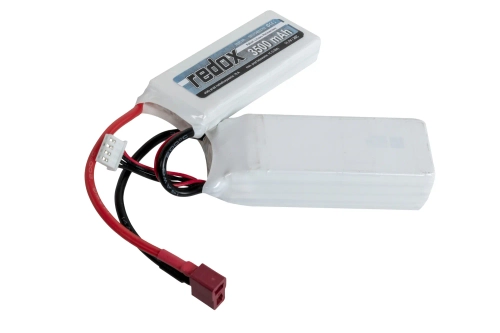 Redox 3500 mAh 11.1V 20C LiPo battery (2+1) Dean