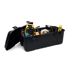 Caja grande para equipo táctico Plano 102 litros Negro