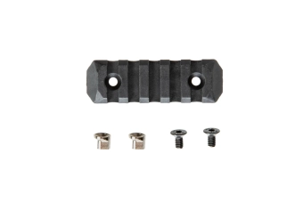 Raíl ERS™ KeyMod 5 ranuras - negro