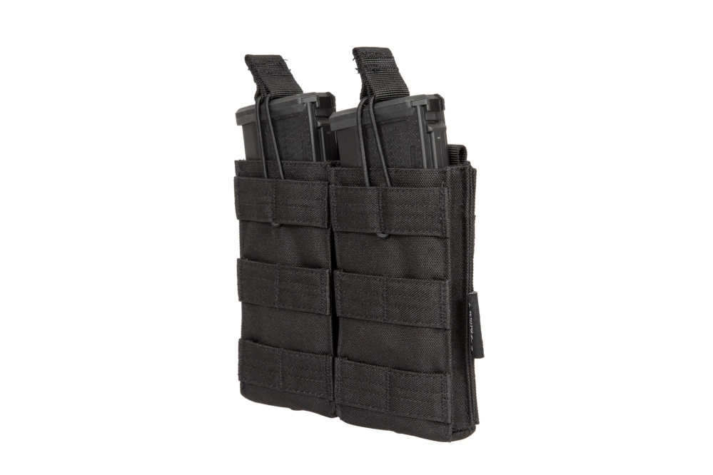 Ładownica Quick Release na 2 magazynki typu M4/M16 - black