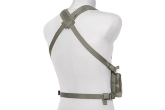 Lehká rychlá vesta Chest rig - zelená Ranger