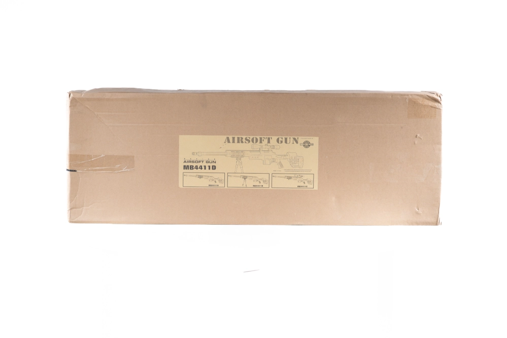 MB4411D Réplique de sniper UPV - avec lunette et bipied (OUTLET)