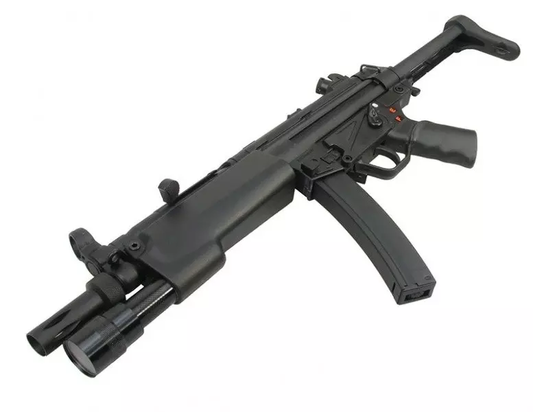 Pistolet mitrailleuse airsoft CA5A3 avec torche