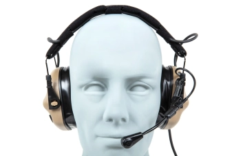 Protectores auditivos activos Earmor M32 Plus Tan