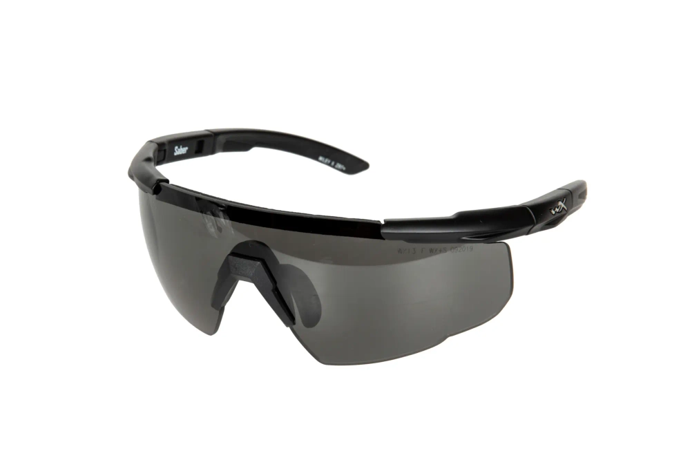 Wiley X® SABER ADV Matte Black glasses - Smoke Grey / Clear