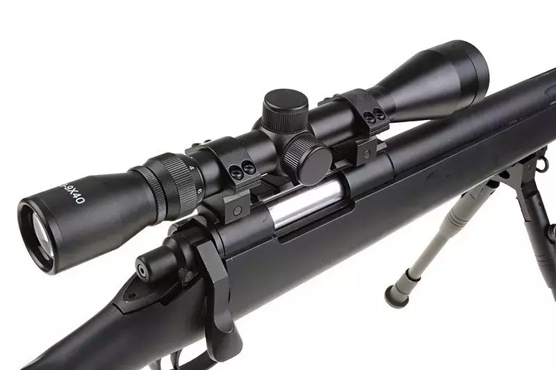 Réplique de fusil de précision MB07D - avec lunette et bipied 