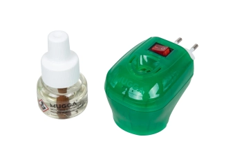 Répulsif anti-moustiques de contact MUGGA avec recharge pour 45 nuits