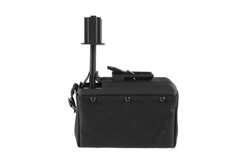 Krabicový zásobník 1500 kuliček pro M249 - černý